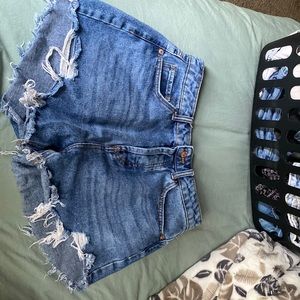 Jean shorts from target